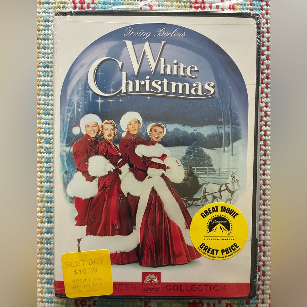 White Christmas (DVD, 1954 Color Version) Bing Crosby Danny Kaye NEW SEALED
